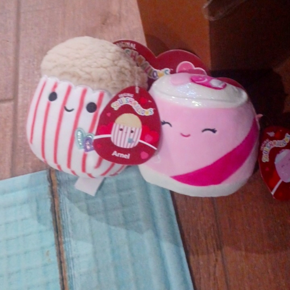 Squishmallows Popcorn & Soda